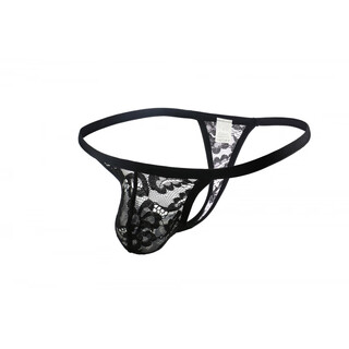 Confidential delivery, sexy men's sexy underwear, men's thong underwear, fully transparent t-pants, passion-free nightclub opening, large size gay men for male masturbation, alternative transparent black, men's underwear, thong, sexy lace mesh thong m