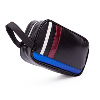 Polo golf handbag, men's and women's clutch bag, mini bag, multifunctional handbag, lightweight and portable, black and red