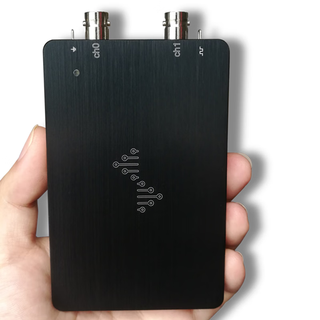 Pushi dscope ultra-portable oscilloscope 50m bandwidth 200m sampling dual channel usb powered maker tool dscope u3p100 (enterprise edition)