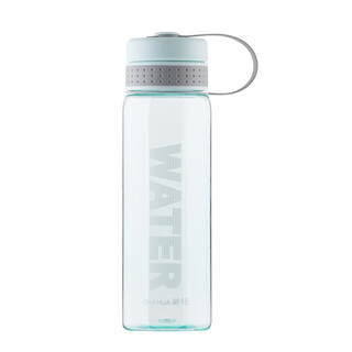 Camellia water cup extra large capacity plastic water cup men's portable water bottle space cup outdoor sports large water bottle women green 900ml