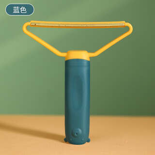 Kimpetskimpets scraper pet cat hair cleaner carpet cleaning artifact cleaning bed carpet hair cleaning pet scraper-blue