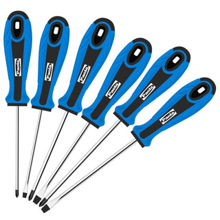 6-piece cross-shaped slotted strong magnetic screwdriver set screwdriver paula 6-piece set 3mm 5mm 6mmm paula 6-piece set tools