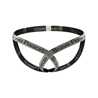 Captain fearless's new trendy men's low-waist sexy comfortable wide-brimmed bottoming large size underwear men's elastic crotch double butt underwear black xl