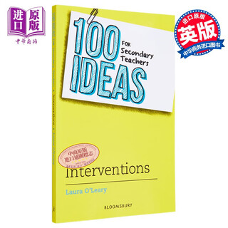 100 Ideas for Secondary Teachers: Interventions 中学教师的100个想法：干预措施 英文原版 Bloomsbury