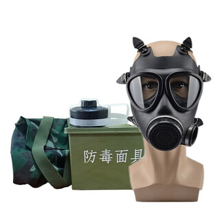 Banggu fmj05 gas mask anti-nuclear radiation anti-biological and chemical poison smoke mist anti-pesticide dust full face mask mf11b training exercise respiratory protection fire escape mask fmj05 gas mask five-piece set fmj05 gas mask