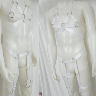 Men's performance clothing, gay men's sexy underwear, sexy underwear, thong, white, one size fits all