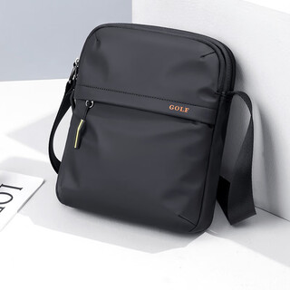 Golf (golf) shoulder bag men's casual crossbody bag men's oxford cloth multi-compartment ipad mobile phone bag lightweight water-repellent men's bag