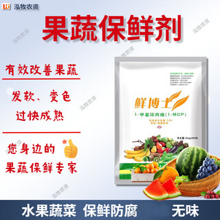 Fruit and vegetable preservative, cherry, green prune, grape, kiwi, apple, plum, pear preservative, 0.5g, 5 packs (1000 small packs)