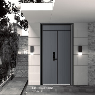 帝艺成DYC-2413-七彩   入户门安全门防盗门