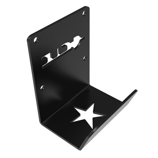 Sino iot new energy vehicle charging gun hanger charging pole column hook charging cable wall hook cable manager black thickened model (load-bearing 40jin jin is equal to 0.5kg)