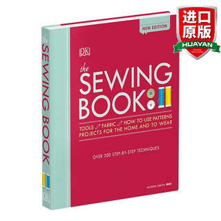 The Sewing Book 英文原版 缝纫参考指南 指导缝制衣服技巧科普读物 DK百科 英文版 精装