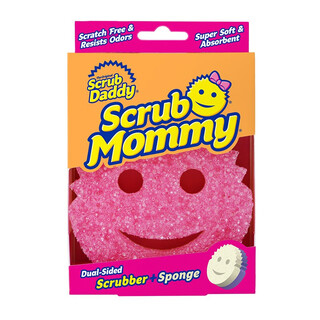 Likuai smiley classic dad magic cleaning wipe kitchen powerful decontamination wipe sponge dishwashing wipe imported from the united states pink smiley double sided
