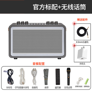 Xian huaida special electric blowpipe small speaker for musical instrument performance, outdoor folk electric acoustic guitar playing and singing audio, charging bluetooth internal recording, zui linglong l2 official standard + wireless charging microphone