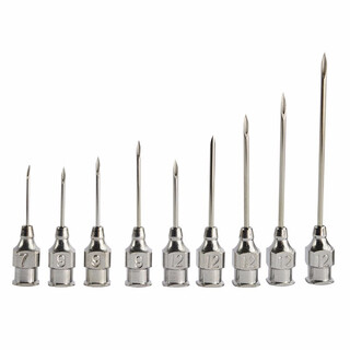 York (york) golden crown veterinary injection needle stainless steel thickened needle syringe high quality stainless steel needle syringe needle shipped after sterilization 16*38 large box (1000 pieces)