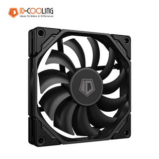 ID-COOLING（酷凛） 9CM薄扇 无光机箱风扇 PWM温控 可适用ITX下压式电脑散热器风扇 9015规格  TF-9215-K