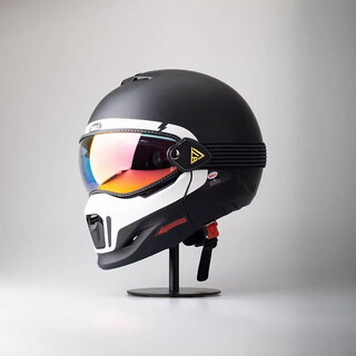 Bell motorcycle goggles harley helmet unisex goggles retro cycling windproof and dustproof glasses large frame warrior helmet goggles - transparent revo red plated