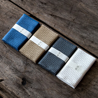 Quick-absorbent tea towel, long pure cotton tea cloth, special tea table cloth for kung fu tea set, thickened wipes for tea mat, diamond-shaped tea towel, four pack