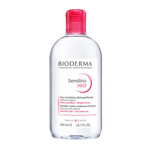 Bioderma soothing makeup remover cleansing water 500ml