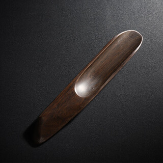 Rongjiang | large ebony tea spoon tea shovel teaspoon kung fu tea set accessories tea making tools large ebony tea spoon