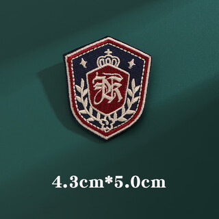 Jianla british style embroidered cloth brooch for male and female students two-dimensional jk badge clothing accessories school bag pin badge trendy d style b00-103