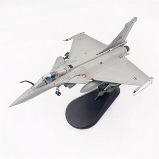 Igiftfire1/100 french air force rafale c fighter alloy simulation military aircraft static model ornament toy 1/100 rafale c