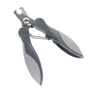 Huayuan pet equipment pai can cut nails for t9 pets. cat nail scissors for pet cats and kittens. nail clippers. nail clippers. cat supplies. gentleman's elegant gray. large size (157*52*25mm)