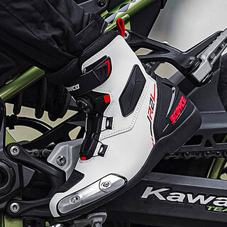 Scoyco motorcycle riding boots rally boots motorcycle anti-fall shoes knight competition road racing shoes four seasons mr002-2