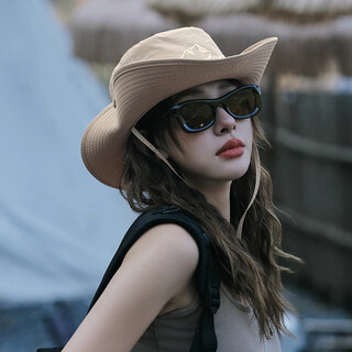 Mmoptop fisherman hat men and women summer breathable sun protection outdoor camping visor hat large head circumference hiking mountaineering hat