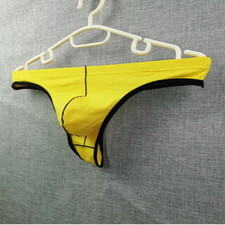 Please confidential shipping men's thong comfortable cotton sexy men's t-pants valentine's day gift night gold 2xl