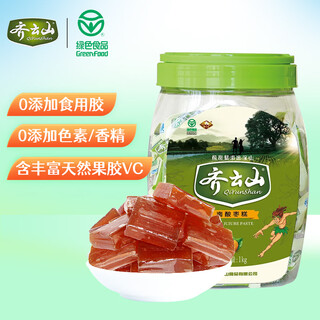 Qiyun shannan wild jujube cake 1000g/can green food wild jujube preserves healthy snacks for pregnant women and children new year's gifts
