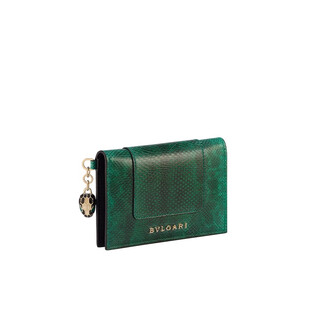 Bvlgari serpenti forever folding card holder 293253