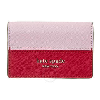 Kate spade luxury fashion brand women's wallet pink stitching simple pwru7854-613 pic os