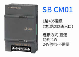 Qilicai s7200smart extended digital analog io module emae08am061 signal board (1 channel 485/232 communication) sb-cm0