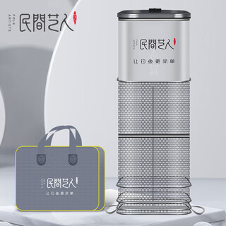 Folk artist square fish protection quick-drying wild fishing convenient small fishing fish protection net pocket rubberized anti-hanging fish bag black pit fish protection net