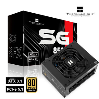Thermalright rated 850w sgfx850-w atx3.1 gold medal full module sfx computer power supply tr-sgfx 850 sfx gold medal full module power supply