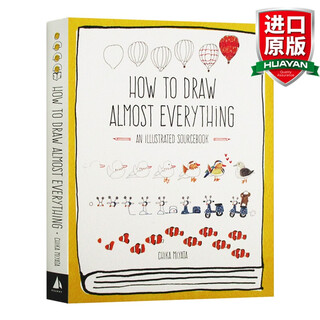 英文原版 如何画所有的东西 绘画指南手绘 How to Draw Almost Everything 全英文版
