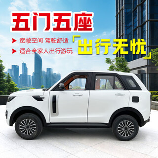 Xiangdong land rover laotoule four-wheel electric vehicle new energy small electric four-wheel vehicle for the elderly for home use with both gasoline and electricity. license plate for users who have purchased the car * single shot will not be issued