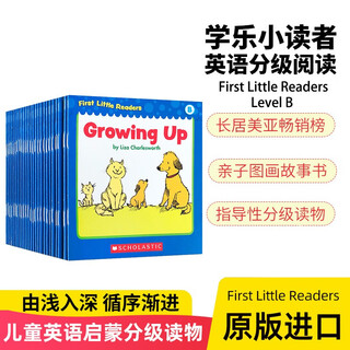 英文原版 学乐小读者系列 First Little Readers B级别25册 赠音频 零基础生活场景类分级阅读读物 美国学乐出版社