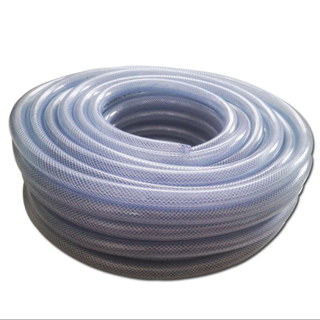 Jiumawang pvc snakeskin pipe, fiber reinforced water pipe, transparent plastic wire pipe, mesh pipe, inner diameter 25mm, wall thickness 4mm, 50 meters/roll