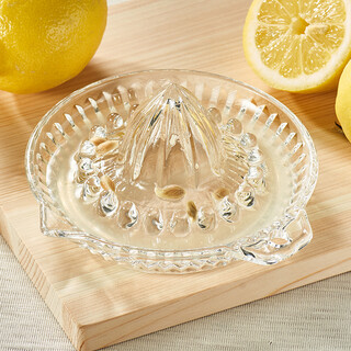 Coco house japan original imported oriental sasaki transparent glass lemon juicer machine washable home squeeze juicer