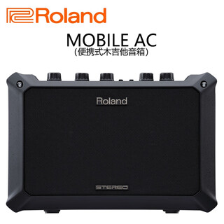 Roland roland acoustic guitar speaker mobile ac folk singing portable multi-function stereo