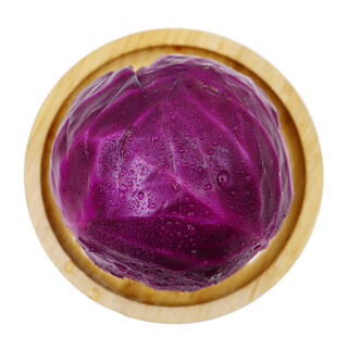 Frosted cabbage purple cabbage about 1kg