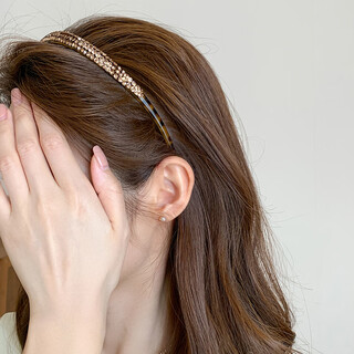 Chimera (chimera) light luxury princess style hairband high-end korean style simple broken hair headband hair accessories girl birthday gift