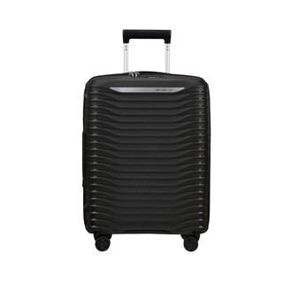 Samsonite large wave box large capacity suitcase trolley case carry-on case kj1 black 20 inch birthday gift