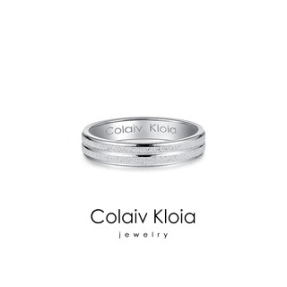 Colaivkloia couple rings for men and women, silver pair, frosted style, adjustable wedding rings, valentine's day birthday gifts for boyfriend and girlfriend tk310 - men's model + 60cm leather cord, opening adjustable