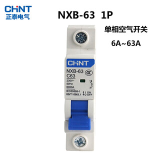 Chint (chnt) circuit breaker dz47 small household air switch nxb-63 single 1p10a16a25a32a63a50a