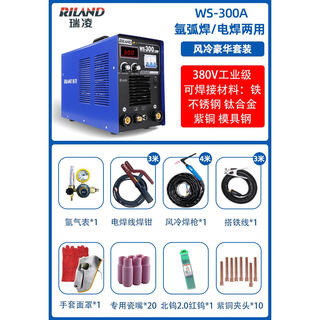 Ruiling ws300a400gt industrial-grade argon arc welding machine 380v inverter dc 315 argon arc welding dual-purpose ruiling ws300a air-cooled set