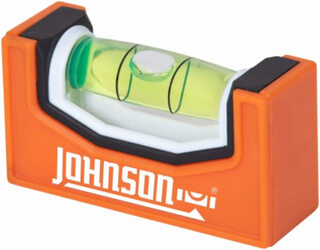 Johnson magnetic pocket level high-precision measurement portable orange aluminum alloy belt holder