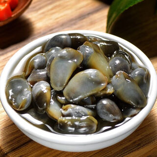 Drunken mud snails, yellow mud snails, aquatic products, raw pickled seafood, ready-to-eat canned ningbo specialty large fresh pickled 8a mud snails 280g (large particles)
