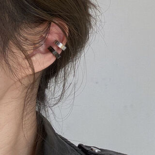 Xiandie minimalist ear bone clip simple and versatile ear clip without piercing female ins student circle black men and women trendy